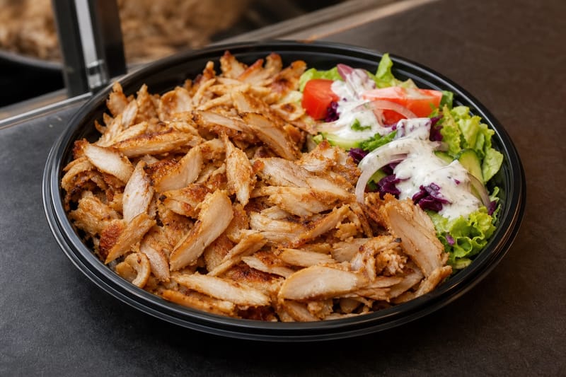 Döner-Fleischschale groß