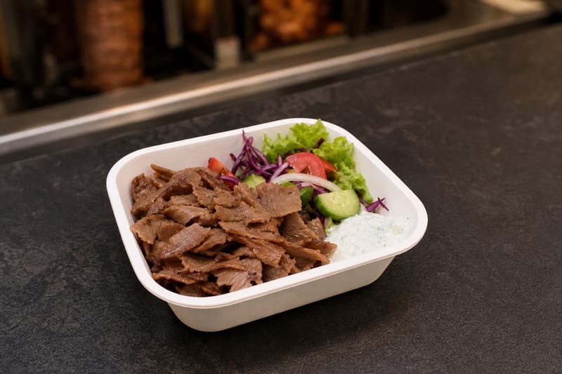 Döner-Fleischschale klein